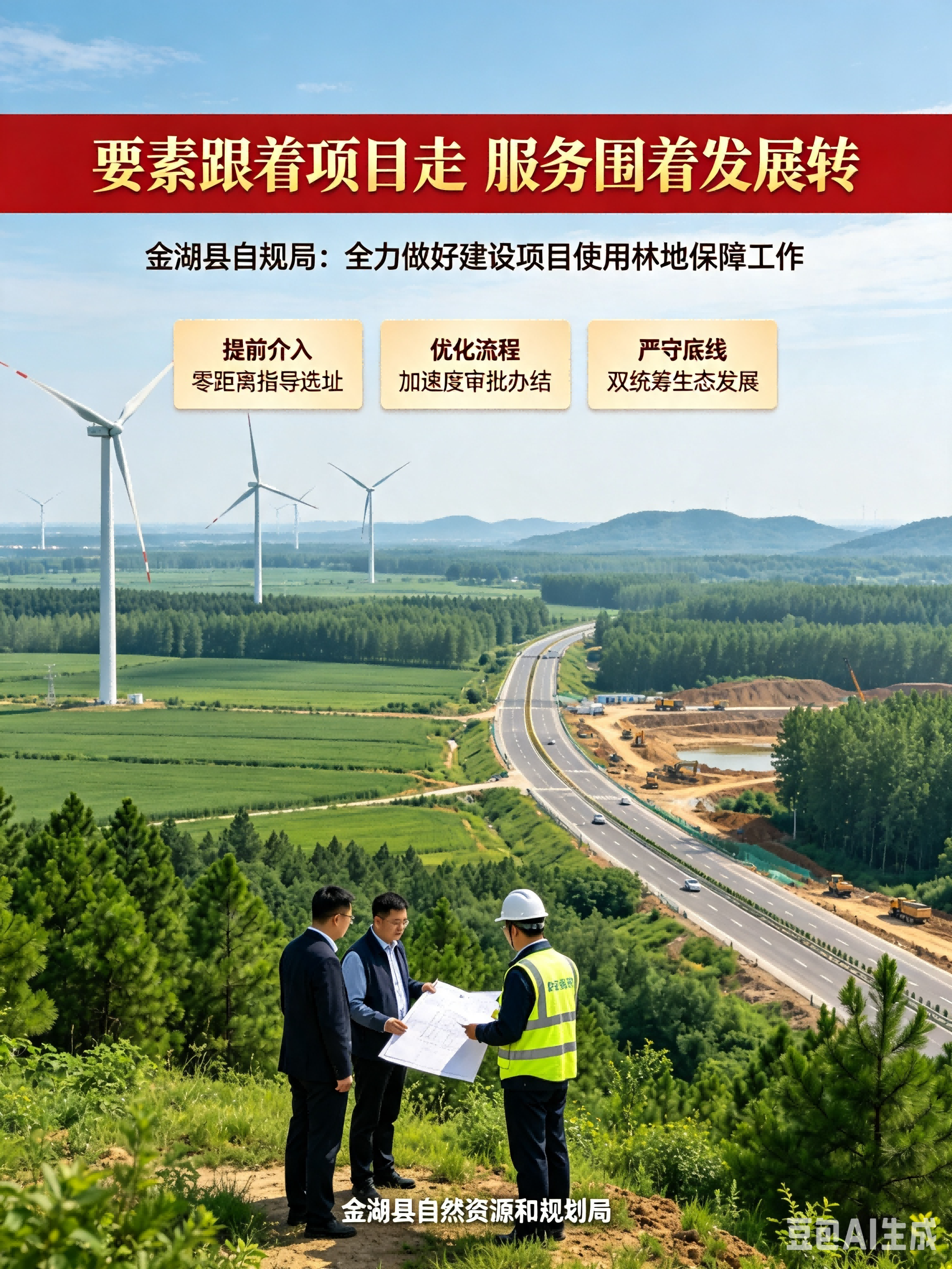 <strong>要素跟着项目走 服务围着发展转</strong>